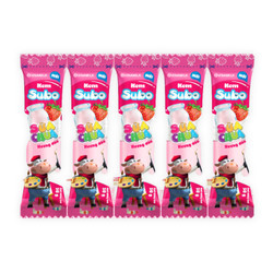 Lốc kem sữa chua hương dâu Subo Vinamilk bịch 50g (5 Bịch)