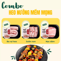 Combo heo nướng mềm mọng