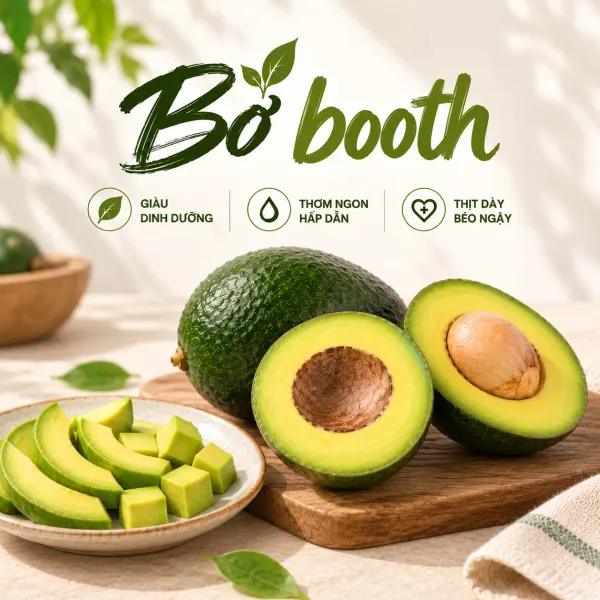 Bơ Booth 1Kg
