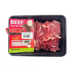 Bắp bò cắt lát Freshfoco 200g (1 khay)