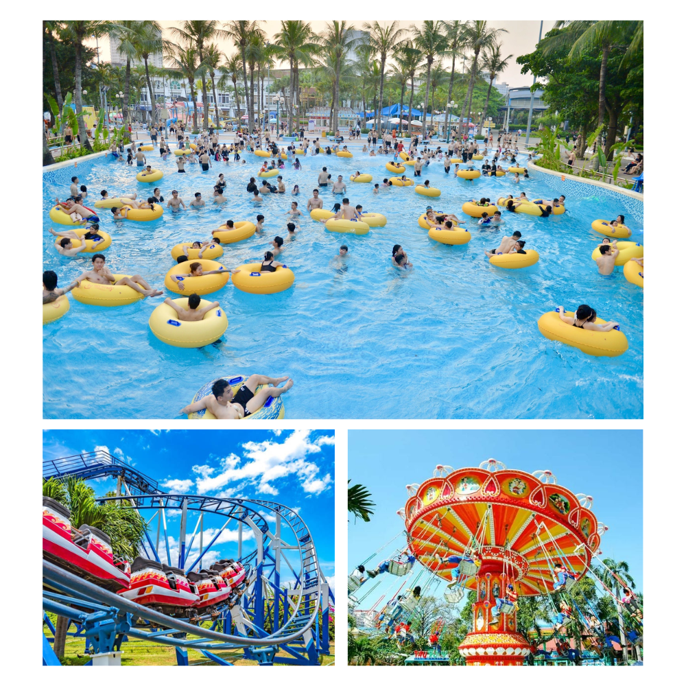 Không khí ở Đầm Sen lúc nào cũng mang cảm giác rực rỡ, náo nhiệt và tràn đầy năng lượng mùa hè.