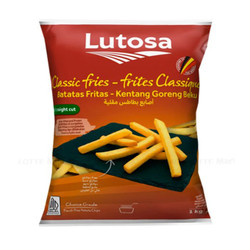 Khoai tây đông lạnh sợi lớn Lutosa gói 1kg (1 Gói)