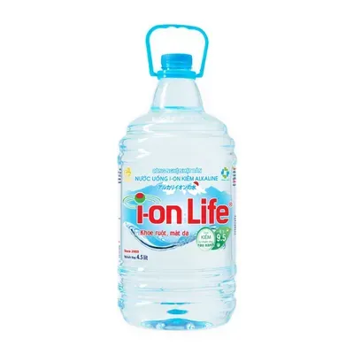 Nước uống ion kiềm ion Life chai 4.5L