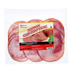 Jambon xông khói Nippon CHV gói 200g (1 Gói)