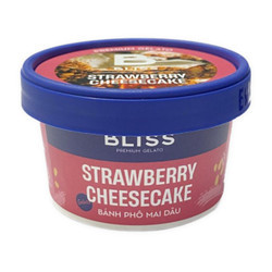 Kem bánh dâu phô mai Bliss hộp 80ml (1 Hộp)