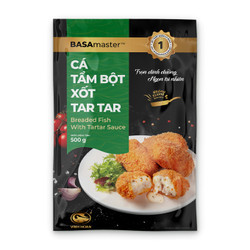 Cá tẩm bột xốt tar tar Basa Master gói 500g