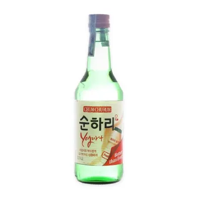 Rượu Soju vị yogurt 12% Chumchurum chai 360ml