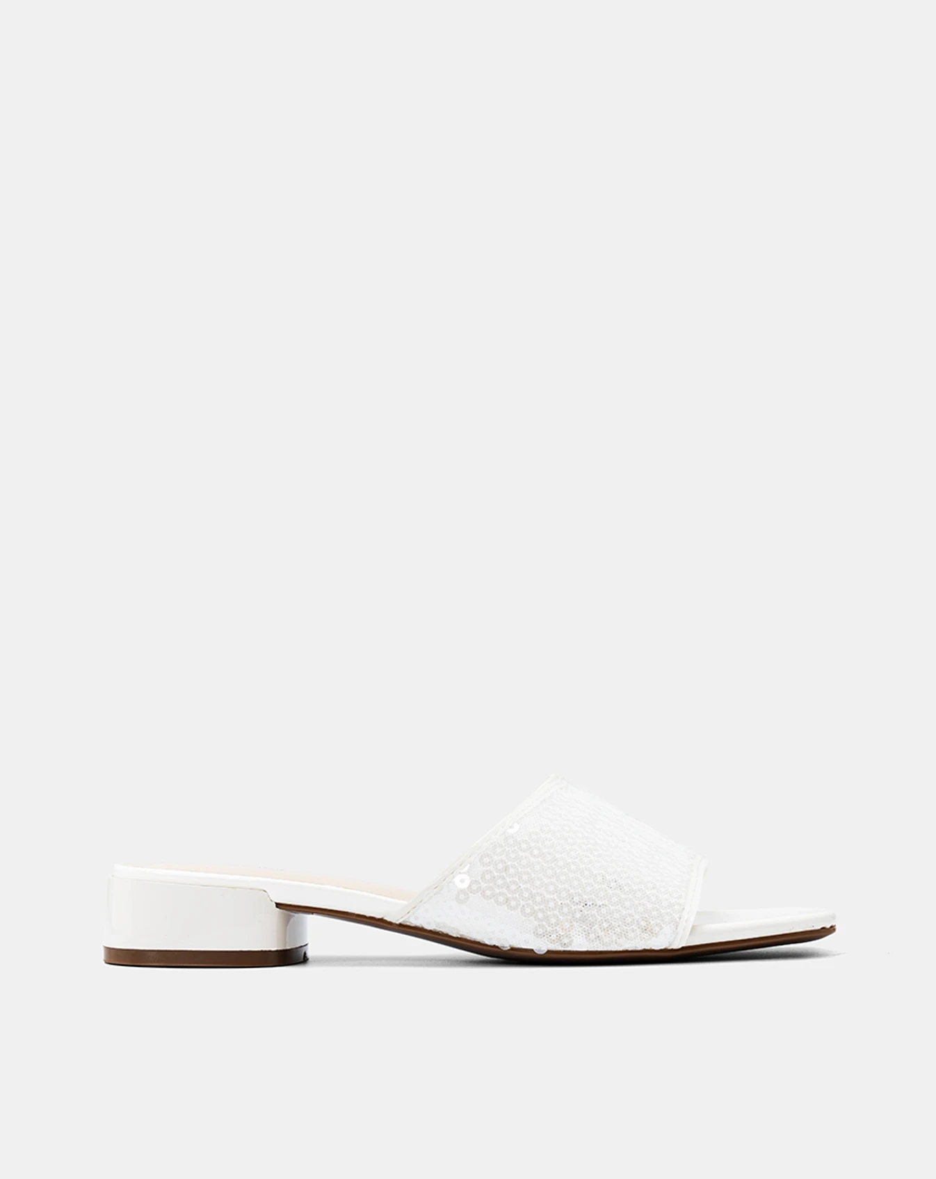 Giày Sandal Mule Sequin - Image 1