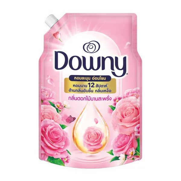 Nước xả vải bông hoa hạnh phúc Downy túi 1L