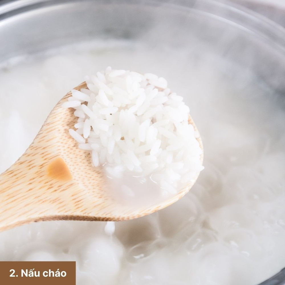 Cách nấu cháo sườn heo