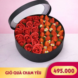 Hộp quà trái cây Chạm Yêu (1 Hộp)