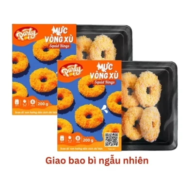 Combo 2 gói mực vòng xù Party 200g