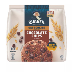 Bánh quy yến mạch socola Quaker gói 250g (1 Gói)