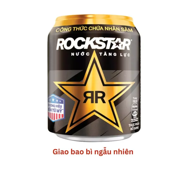 Nước tăng lực Rockstar lon 250ml