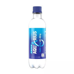 Thùng nước uống bổ sung vitamin và khoáng Aquarius chai 390ml (24 Chai)