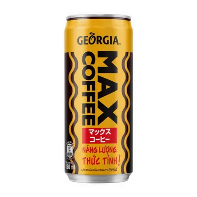 Cà phê lon Georgia Max lon 180ml