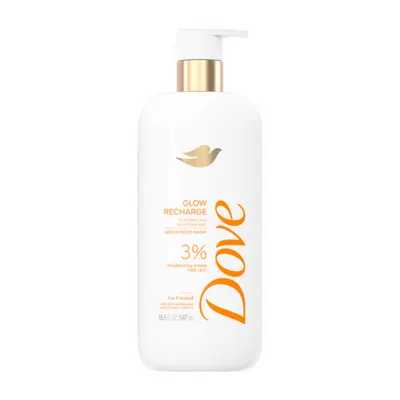 Sữa tắm serum Glow Recharge Dove chai 547ml