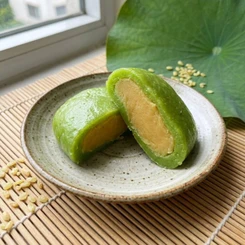 Bánh cốm đậu xanh dẻo thơm, ngọt bùi chuẩn vị