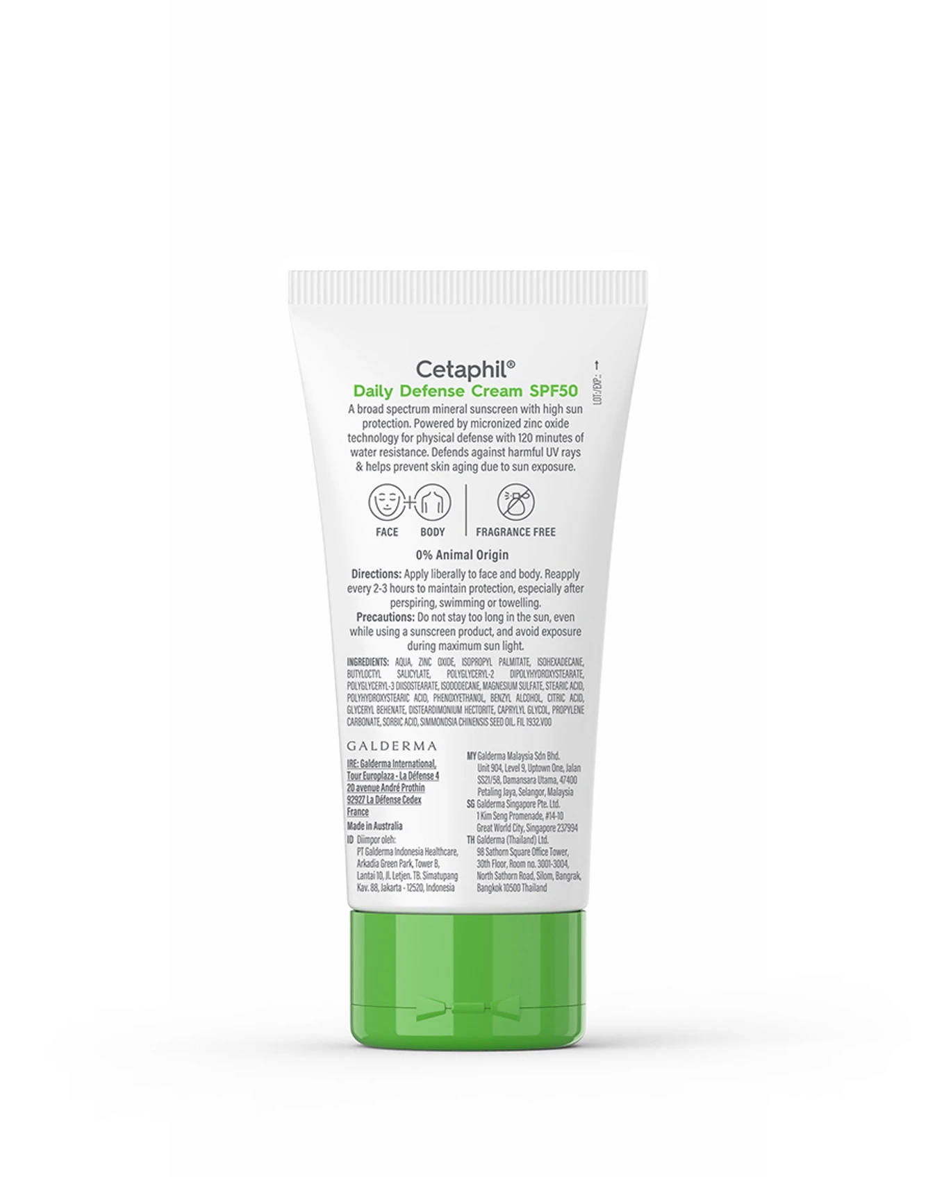 Kem Chống Nắng Cetaphil Vật Lý Cho Da Nhạy Cảm SPF50 50g KCN048 - Image 2