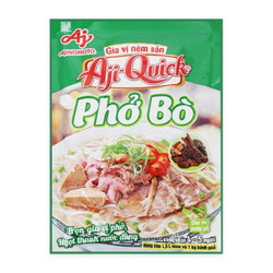 Gia vị nêm sẵn phở bò Aji Quick Ajinomoto gói 57g (1 Gói)