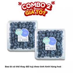 Combo 2 hộp blueberry Mỹ 125g (2 Hộp)