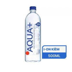 Nước ion kiềm Aqua+ chai 500ml (1 Chai)