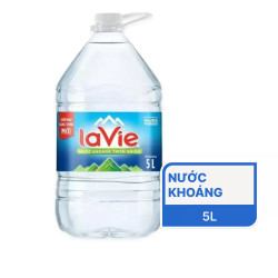 Nước khoáng Lavie chai 5L (1 Chai)