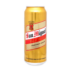 Bia pale pilsen 5% San Miguel lon 500ml