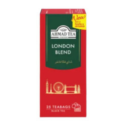 Trà London Blend Ahmad Tea hộp 25 gói x 2g (1 Hộp)