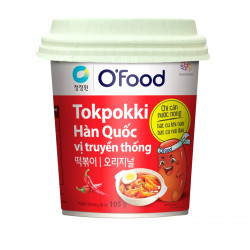 Bánh gạo Hàn quốc vị truyền thống O'food ly 105g (1 ly)