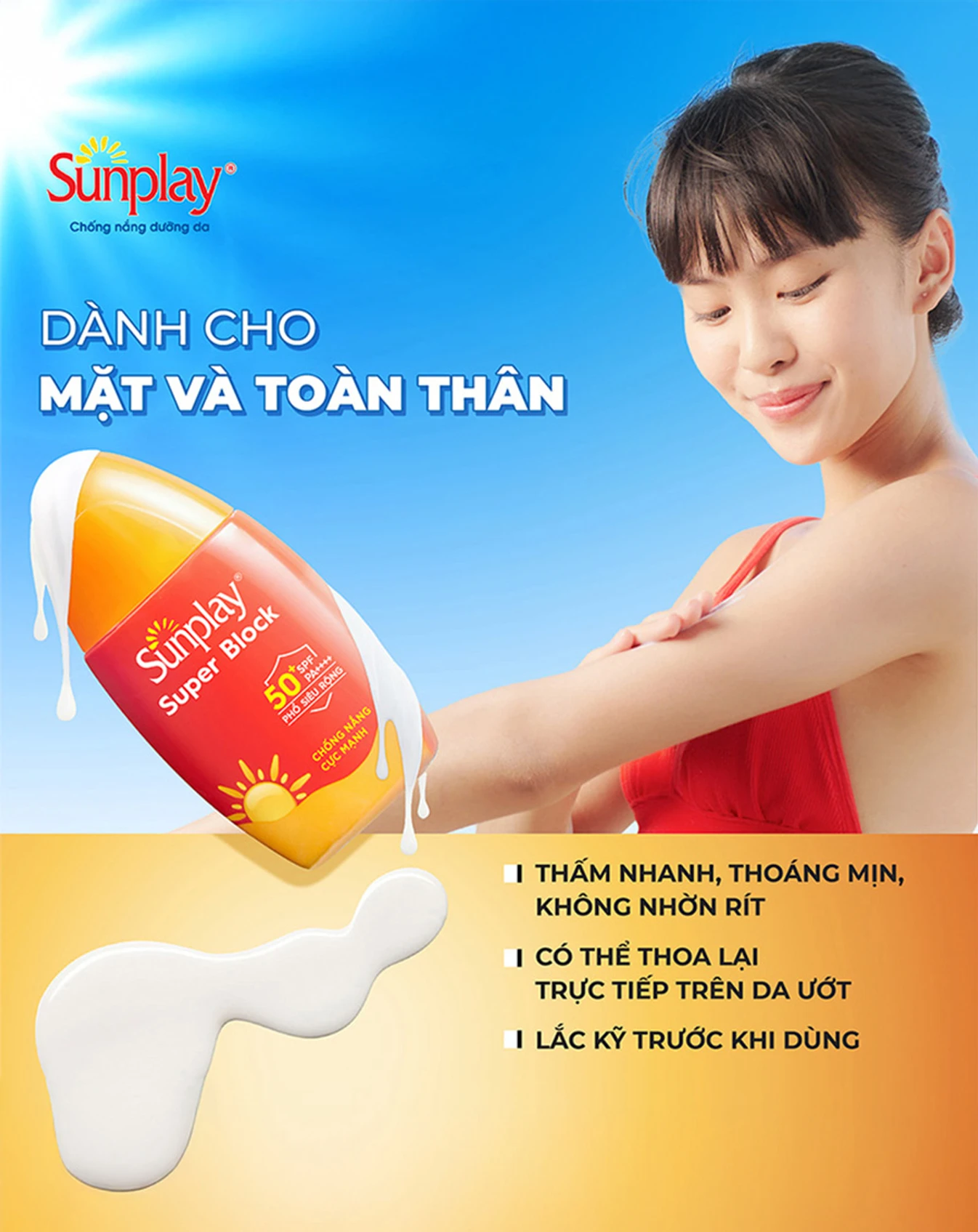 Sữa Chống Nắng Sunplay Bảo Vệ Vượt Trội Super Block 30g - Image 3