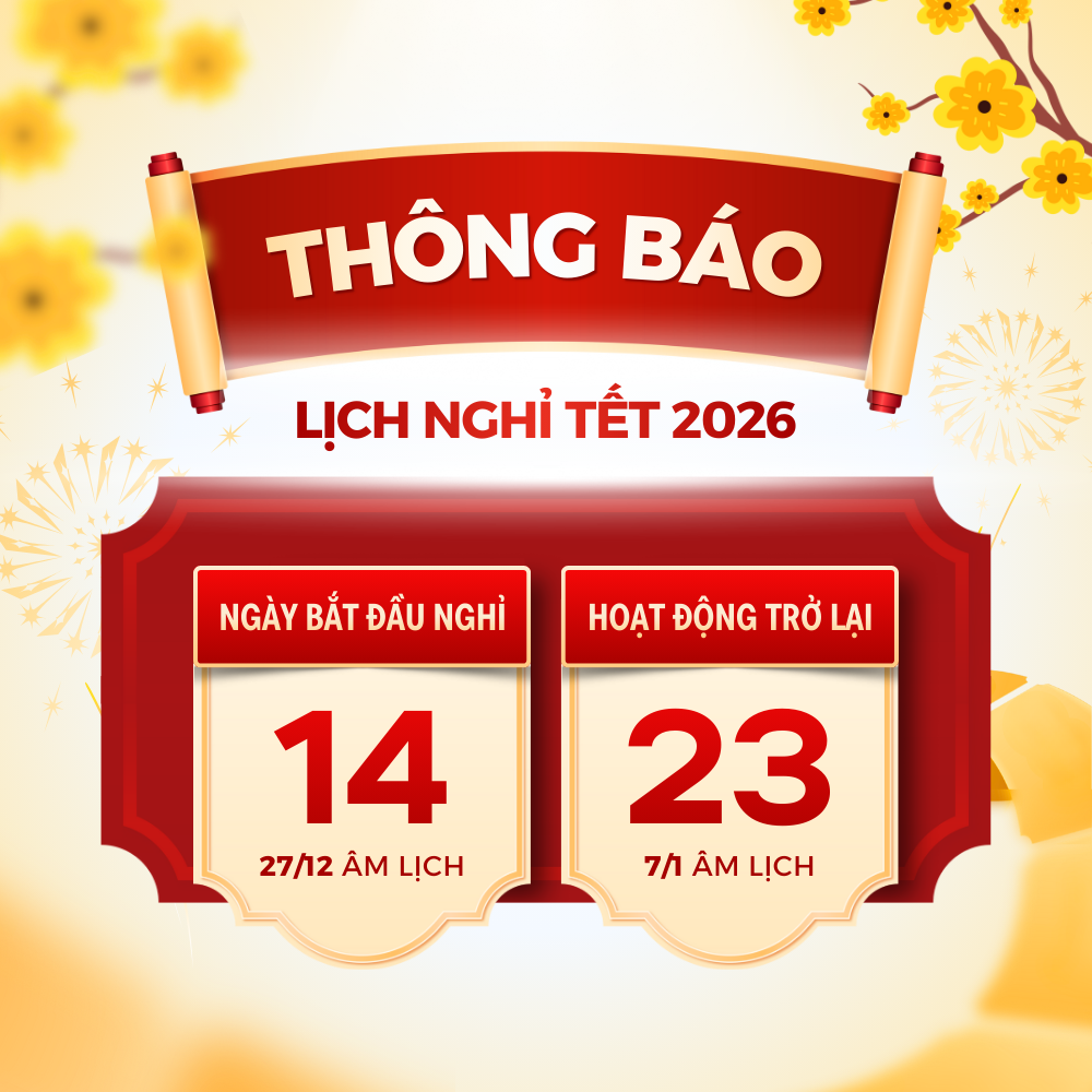 Thời gian nghỉ Tết Nguyên Đán 2026