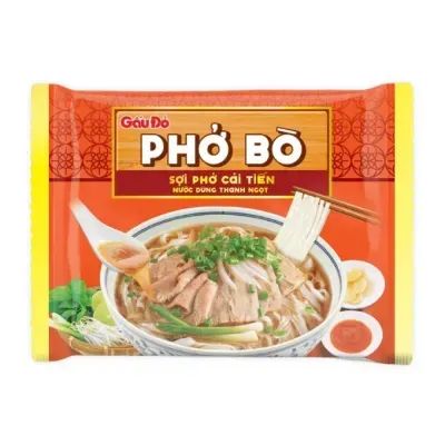 Phở ăn liền vị gà Gấu Đỏ gói 65g