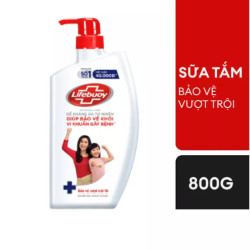 Sữa tắm Lifebuoy bảo vệ vượt trội 800g