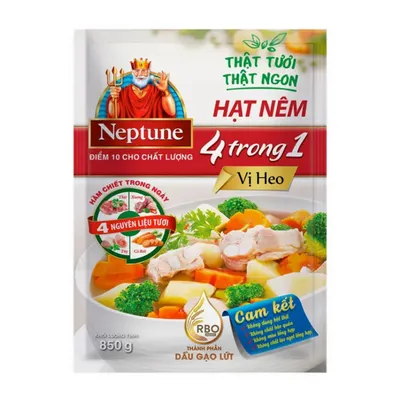 Hạt nêm Neptune vị heo gói 850g