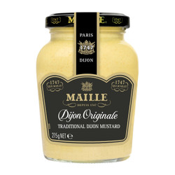 Mù tạt Dijon mịn Maille hũ 215g (1 Hũ)