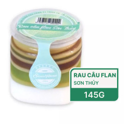 Rau câu flan sơn thuỷ Sweethome ly 145g (1 Hộp)