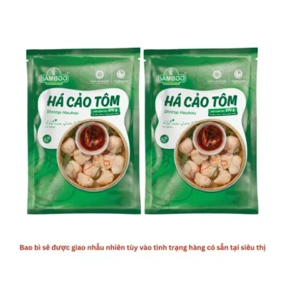 Combo 2 gói há cảo tôm Bamboo 270g