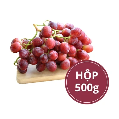 Nho đỏ kẹo Nam Phi hộp 500g