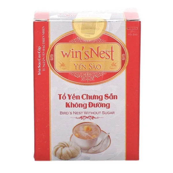Tổ yến chưng sẵn không đường 20% Win'snest hũ 70ml