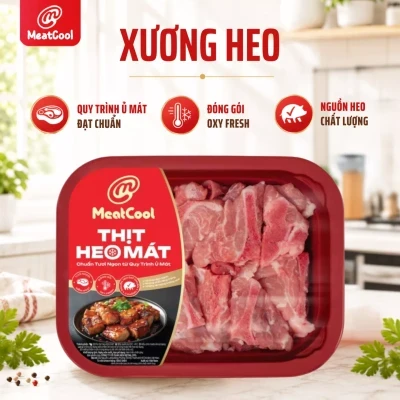 Xương heo Meatcool 350-450g