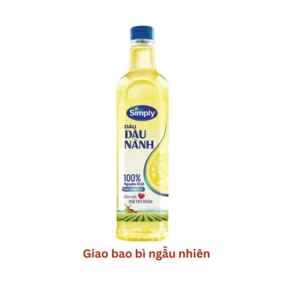 Dầu đậu nành Simply chai 1L
