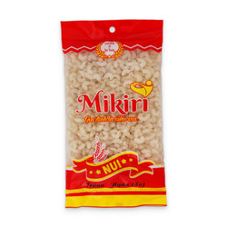Nui trắng dài trắng ngắn Mikiri gói 400g (1 Gói)