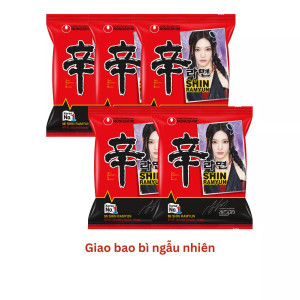 Combo 5 Gói Mì Shin Ramyun Nongshim Gói 120G