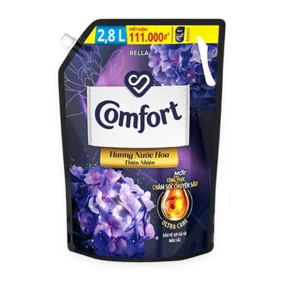 Nước xả nước hoa thiên nhiên bella Comfort túi 2.8l