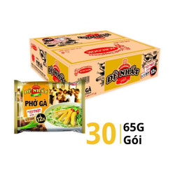 Thùng phở ăn liền Đệ Nhất hương vị phở gà Acecook gói 65g (30 Gói)