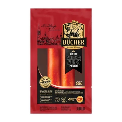 Xúc xích Meisters Wurst Premium CP gói 200g