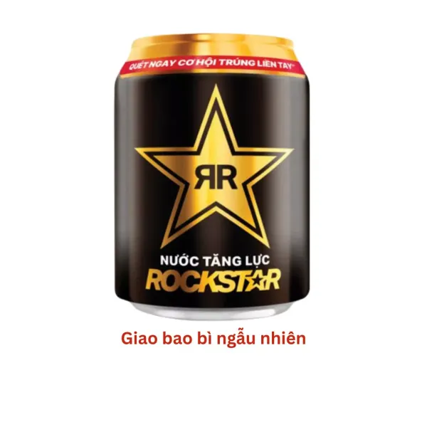 Nước tăng lực Rockstar lon 250ml