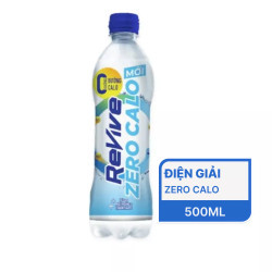 Nước uống điện giải zero calo Revive chai 500ml (1 Chai)