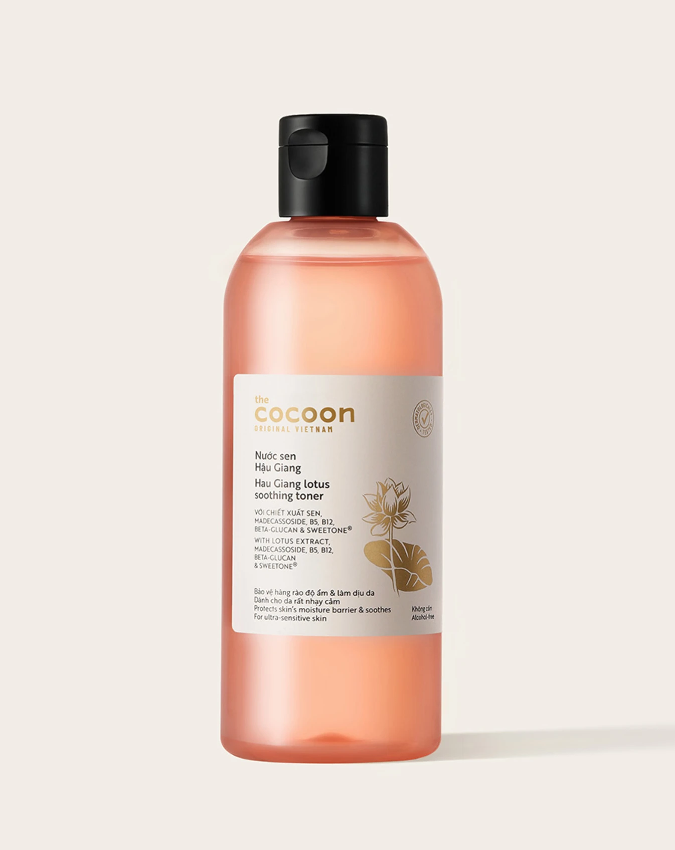 Nước Cân Bằng Cocoon Sen Hậu Giang Làm Dịu Da Nhạy Cảm 310ml - Image 1